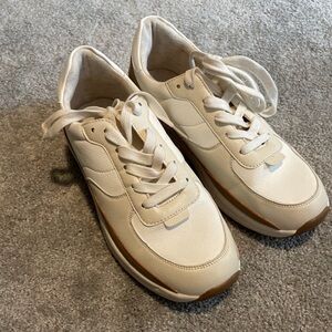 White Leather Sneakers